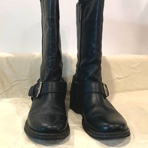 Steve Madden Mid Calf Motorcycle boots